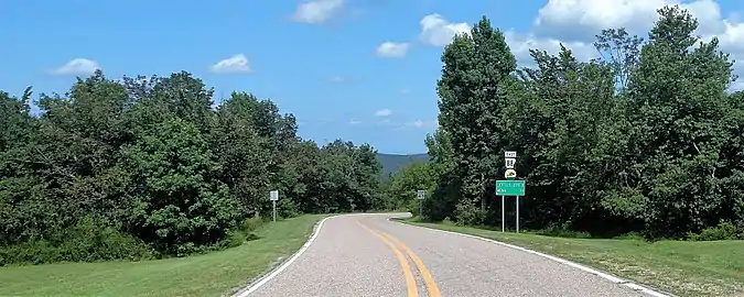 Talimena Scenic Drive in Queen Wilhelmina State Park