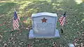 Monument to Civil War black Union soldiers from Highland County, Ohio.