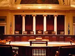 Minnesota State Capitol Supreme Court chamber