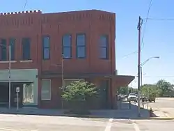 Historic Central National Bank in Alva (2017)