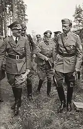 Image 64Hitler and Finnish commander-in-chief Field MarshalMannerheim (right) (from Diplomatic history of World War II)