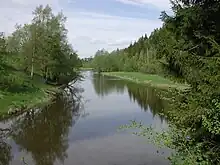 Hobølelva is a river rising in Sværsvann in Oslo, until joining Lake Vansjø in Østfold.