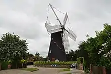 Image 655-sail Holgate windmill in York, England (from Windmill)