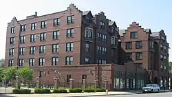 Holland Apartments, 324–326 N. Vermilion Street in Danville, Illinois, 1906