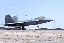 Image 14An F-22 Raptor flown by the 49th Fighter Wing at Holloman AFB (from New Mexico)