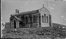 The first church, circa 1890