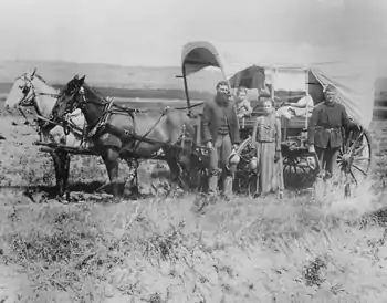 Image 13Homesteaders in central Nebraska in 1866 (from History of Nebraska)