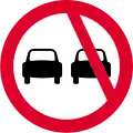 No overtaking