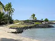 Heiau on the beach