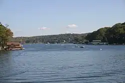 Lake Hopatcong as seen from Hopatcong