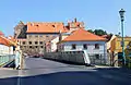 Bridge over the Radbuza river and Horšovský Týn Castle