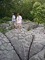 One of many unusual rock formations at Horse Pens 40