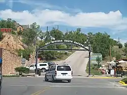 Welcome Sign in Hot Springs