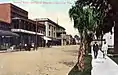 Postcard of Hotel Blanche and Marion St from 1908