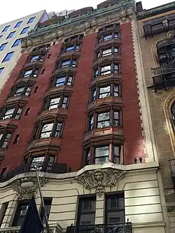 The Mansfield Hotel as seen from the street