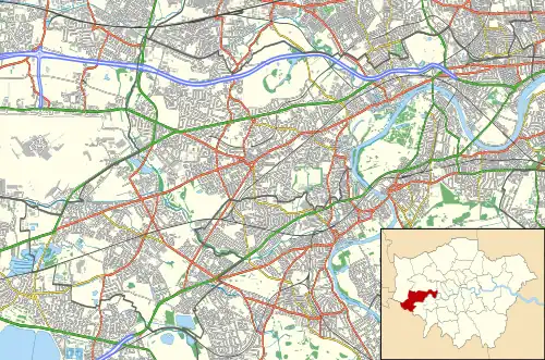 Chiswick House is located in London Borough of Hounslow