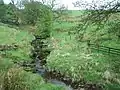 Howgill Beck on the western boundary with Rimington.