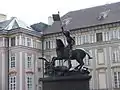 Statue of Saint George in Prague Castle