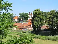 View towards the Church of Saint George