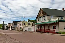 Village of Ahmeek within Allouez Township