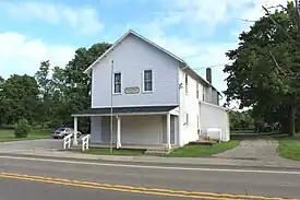 Hudson Township Hall on Carleton Road