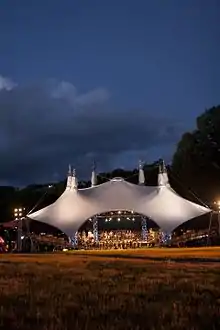 HVSF theater tent