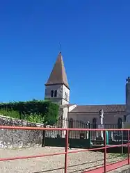 The church in Huilly-sur-Seille