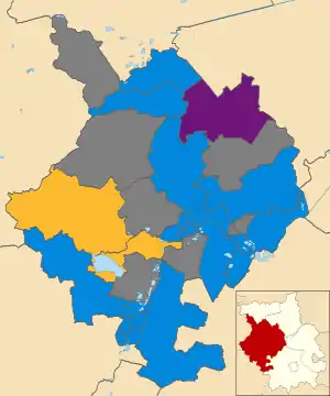 2011 results map