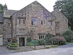 Hurstwood Hall, built in 1579