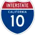 Interstate 10 marker