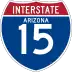 Arizona Interstate 15 shield