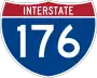 Interstate 176 marker