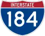 Interstate 184 marker