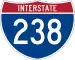 Interstate 238 shield