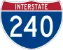 Interstate 240 marker