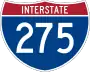 Interstate 275 marker