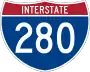 Interstate 280 marker