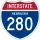 Interstate 280 marker