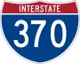 Interstate 370 marker