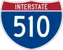 Interstate 510 marker