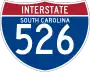 Interstate 526 marker