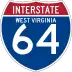 Interstate 64 marker