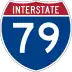 Interstate 79 marker