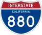 Interstate 880 marker