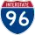 Interstate 96 marker