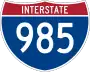 Interstate 985 marker