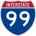 Interstate 99 marker