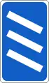 Sign F 340.3Countdown Marker (motorway, 300m)