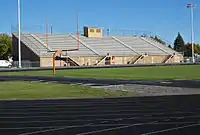 A view of Ravston Stadium- Idaho Falls' home field - in 2013