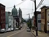 View looking west on Brereton Street.